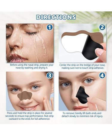 KOSANIO Nasal Strips 50 Count - Effective Snoring Relief & Nasal Congestion. Improve Sleep & Breathe Better with Extra Strength Nasal Strips - Buy Online on GoSupps.com