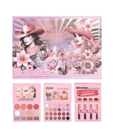 Palette de Maquillage - Style Livre Cosm tique Portable 40 Couleurs - Fard Paupi res Pour Hommes Femmes Adultes Maison Salon Beaut Int rieur