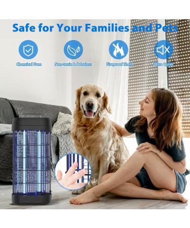 EuQQZZU Insect Killer - 22W Mosquito Trap Lamp with 1800V & 3 Advanced Mosquito Control Technologies | Perfect for Indoor & Outdoor Use - Buy Online on GoSupps.com