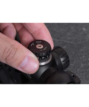 Monstrum 3-9x32 Rifle Scope with Rangefinder Reticle and High Profile Rings - Black - Buy Online on GoSupps.com