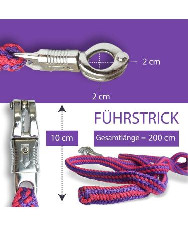 Lead Rope for Horses - 2m Tie Rope with Panic Hook | Durable & Colorful Stable Essentials - Buy Online on GoSupps.com