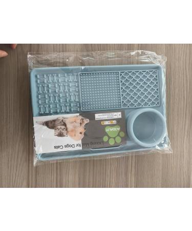 Buy Aodaliy Upgrade XL Silicone Slip Mat for Dogs & Cats - BPA-Free Large Suction Cup Ideal for Bathing & Grooming | Perfect Pet Leak & Lick Mat - Buy Online on GoSupps.com