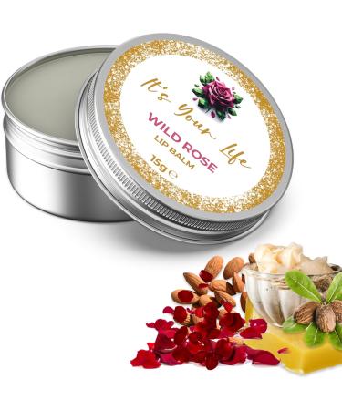 Rose Lip Balm Enriching Lip Plumper Balm Luxury Lip Balm for Women. Natural Lip Balm Lip Conditioner & Lip Treatment 15 grams Travel size Perfect Lip Seal for Dry Lips Pink Lip Balm - Buy Online on GoSupps.com
