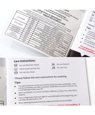 Cambivo Elbow Bandage X2 | Arthritis & Tendonitis Relief | Elastic Compression Cuff for Sports & Fitness - Buy Online on GoSupps.com