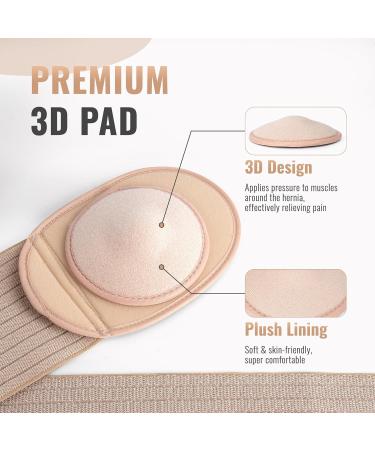 Abdominal Hernia Belt for Men & Women | Umbilical Hernia Support with Compression Pads - Comfort & Relief - Buy Online on GoSupps.com