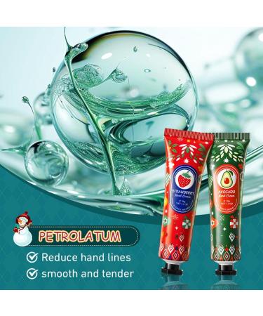 Christmas Hand & Foot Care Cream Hand Cream Gift Set Women Mini Hand Cream Hand Cream Set Christmas Hand Cream For Dry And Chapped Hands - Buy Online on GoSupps.com