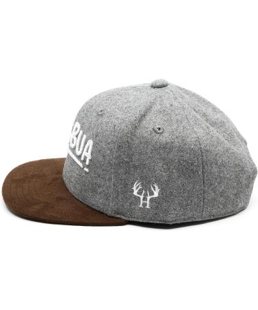 Du Hirsch Bavarian Snapback Cap - Lausbua Design One Size L Light Grey | International Shipping Available - Buy Online on GoSupps.com