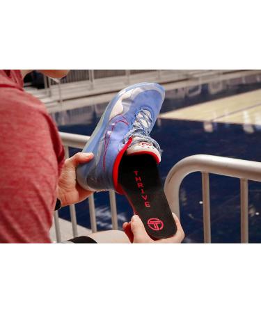Thrive Orthopedics Carbon FLX Performance Insoles for Foot Pain Relief | Lightweight Semi-Rigid Insoles for Arthritis and Hallux Rigidus Support - Pair (US W13-13.5/M12-12.5) - Buy Online on GoSupps.com