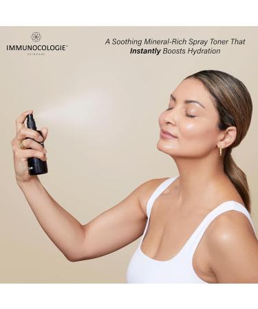 IMMUNOCOLOGIE Vital Ionic Mist - Hydrating Purifying and Refreshing Facial Spray with French Green Clay Water to Soothe Redness and Irritation - 3.4 fl oz/100 ml - Buy Online on GoSupps.com