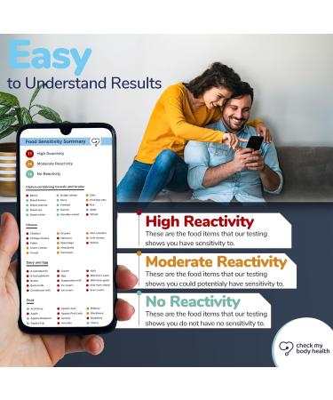 Check My Body Health Essentials: 400-Part Food Intolerance Test Set | Sensitivity & Bioresonance Testing with Home Diary Template - Buy Online on GoSupps.com