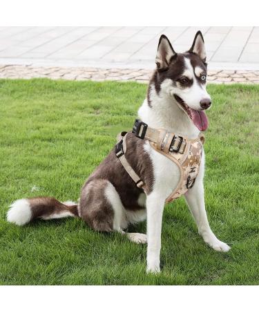Buy Heele Dog Crockery & Large Dog Harness | Front & Back Clips Neck Release - International Shipping - Buy Online on GoSupps.com