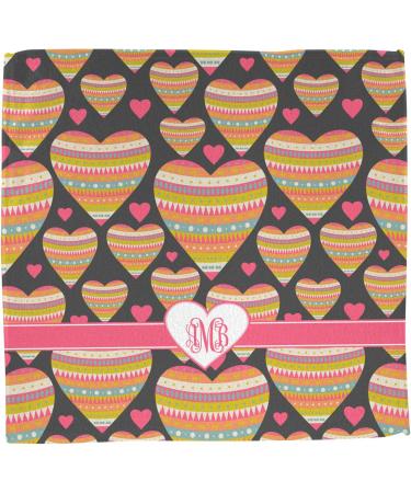 Personalized Hearts Washcloth | YouCustomizeIt | Custom Gifts & International Shipping - Buy Online on GoSupps.com