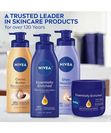 Nivea Essentially Enriched Body Lotion 16.9 fl oz - Deep Moisture & Hydration - Buy Online on GoSupps.com