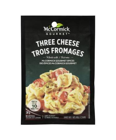 McCormick Gourmet Premium Quality Dry Sauce Mix Three Cheese 38g - Packaging may vary