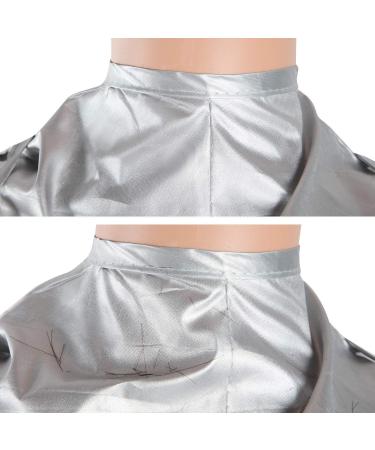 Voarge Hairdressing Cape & Gown - Breathable Haircut Cloth for Adults & Children | Gray Silver - Buy Online on GoSupps.com