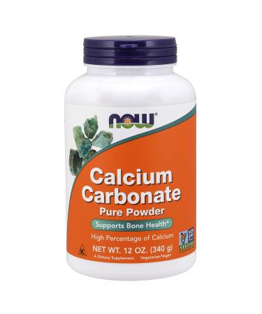 Now Foods Calcium Carbonate PWD 12 Ounce 12.0 Ounce