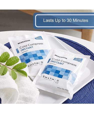 McKesson Cold Compress Instant Cold Pack 5 x 7 Disposable - 24 Packs - Buy Online on GoSupps.com