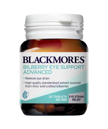 Blackmores Bilberry Eye Support 30 Tablets