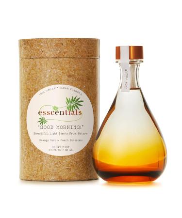 Good Morning! Fragrance Mist by Scent Beauty - Beautiful and Light Spray Fragrance from Nature - Vegan and Non-Toxic Mist Featuring Notes of Orange Zest and Peach Blossoms - 2.0 Oz / 60ml Good Morning! 2 Fl Oz (Pack of 1) - Buy Online on GoSupps.com