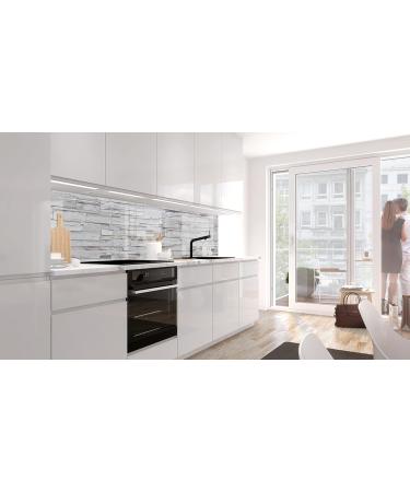 Premium Self-Adhesive Glass Look Stickers for Kitchen - Fracture Stone Wall Design - 60x220cm - Durable PET Material - Buy Online on GoSupps.com