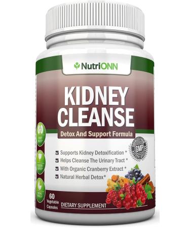 NutriONN Kidney Cleanse Capsules & Uric Acid Support Capsules Combo - Targeted Support for Healthy Uric Acid Levels - Buy Online on GoSupps.com