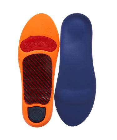 Sorbothane Ultra Graphite Arch Insole Size: F Size F: Men's 11-12