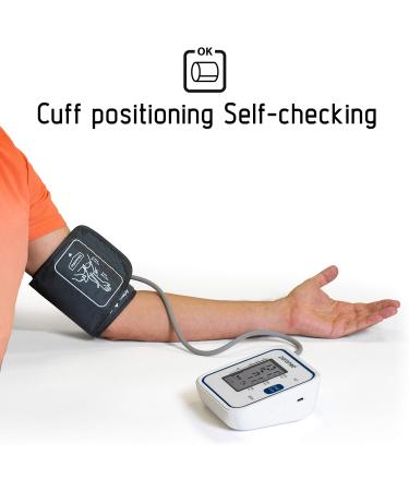 PARAMED Blood Pressure Monitor: Automatic Upper Arm BP Monitor with Cuff 8.7"-15.7" - Digital BP Machine & Irregular Heartbeat Detection 120 Readings Memory - Large LCD - Batteries & Pouch Included - Buy Online on GoSupps.com