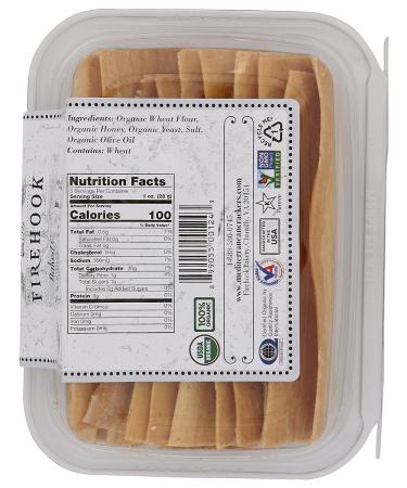 Firehook Organic Sea Salt Baked Crackers - 5.5 Ounce (Pack of 1) - Buy Online on GoSupps.com