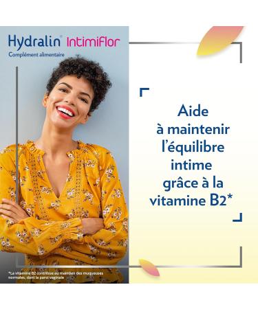 Hydralin IntimiFlor - Compl ment alimentaire - Un programme de 30 jours pour le confort intime f minin - 30 comprim s - Fabriqu en France 1 - Buy Online on GoSupps.com