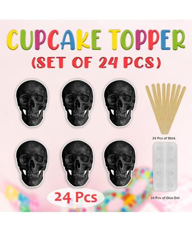 Seyal Skul Cupcake Topper - Buy Online on GoSupps.com