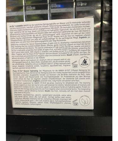 Shop BABOR HY-OL & Phyto HY-OL Booster Travel Size Skincare Kit | Hydrating Cleanser & Cleansing Oil for Glowing Skin - Buy Online on GoSupps.com
