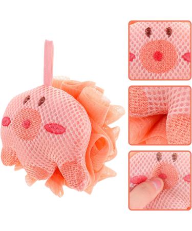 FRCOLOR Cartoon Octopus Bath Sponge - Loofa Mesh Pouf for Exfoliation & Back Scrubbing - Perfect for Shower & Travel - Buy Online on GoSupps.com