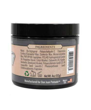 Don Juan Meteor Clay Pomade - Extreme Hold Matte Finish - 4 oz - Buy Online on GoSupps.com