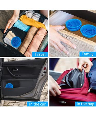 24 Pack Blue Emesis Bags - 1000ml Disposable Vomit Bags for Morning Sickness - Portable Nausea Bags for Pregnant Women - Leak Resistant Design - Ideal for Car and Travel - Buy Online on GoSupps.com
