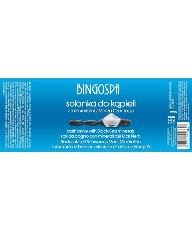 Discover BINGOSPA Black Sea Mineral Bath Additives - 550g SPA Relaxation - Buy Online on GoSupps.com