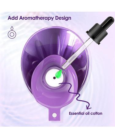 Kingsteam Nano Ionic Facial Steamer - Professional Deep Cleaning Spa at Home with Aromatherapy Kit & Blackhead Removal Tools (Purple) - Buy Online on GoSupps.com