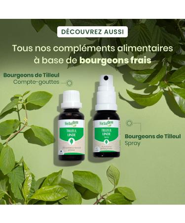 HERBALGEM - Mac r t-M re - Tilleul Bio - Compl ment Alimentaire Gemmoth rapie Concentr e - Extrait De Bourgeon Frais - Pour Sommeil & D tente - 30 ml Gouttes - Buy Online on GoSupps.com
