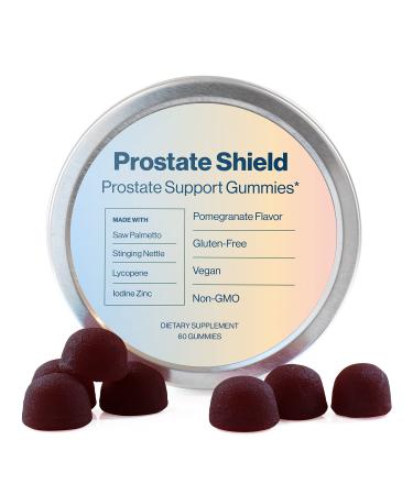 Prostate Shield Gummies - Men's Prostate Health Urinary with Saw Palmetto & Lycopene