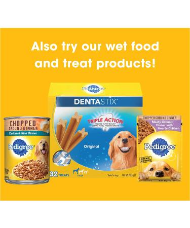 Pedigree Adult Dry Dog Food - Chicken Flavor | All Bag Sizes Available - Buy Online on GoSupps.com