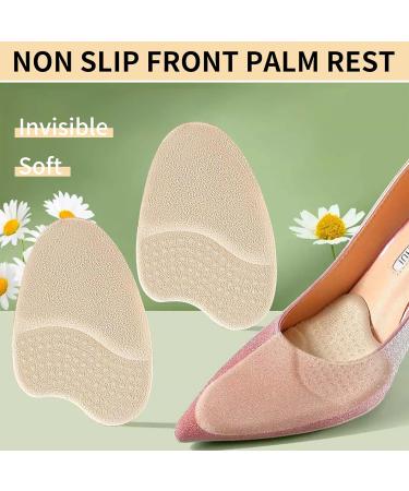 3 Pair Metatarsal Pads for High Heels | Comfort Insoles & Foot Cushions for Pain Relief | Morton's Neuroma & Forefoot Pads - Beige - Buy Online on GoSupps.com