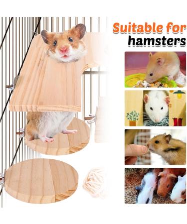 4-Piece Hamster Accessories Set | Hamster Pedal & Jumping Board with 3 Balls | Ideal for Guinea Pigs Chinchillas and Rabbits - Buy Online on GoSupps.com