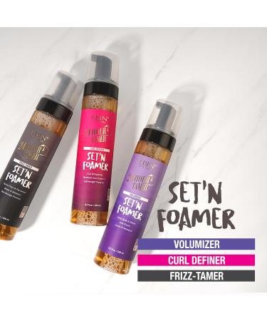 EBIN NEW YORK 24 Hour Tamer Set'n Foamer Frizz-Tamer 8.5oz/ 250ml - Tames Frizz & Fly-aways Provides Moisture Non Greasy Formula with Lightweight Texture Soft Finish and Enhance Shine 8.5 Fl Oz (Pack of 1) Frizz-Tamer - Buy Online on GoSupps.com