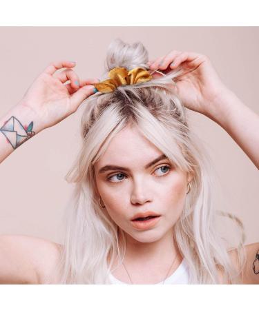 Generse Flannel Hair Ties - 6 Black Hair Ropes for Women & Girls | Stylish Hair Accessories - Buy Online on GoSupps.com