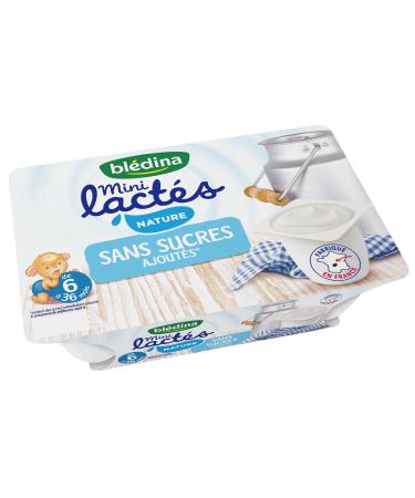 Blédina Mini Nature, Sugar Free, 6 to 36 Months, 6 x 55 g