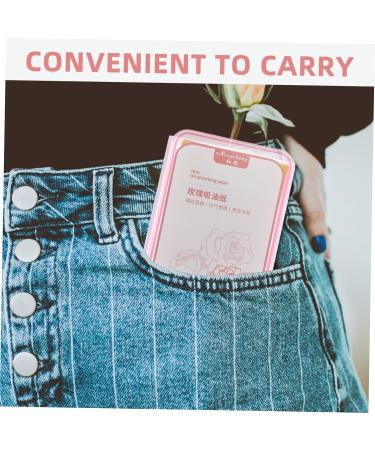 Beatifufu 300 Sheets Facial Oil Blotting Paper Blotting Paper for Oily Skin Paper for Oil Absorbing Oil Control Facial Tissue Face Oil Absorbing Paper Natural Flax Plant Fiber - Buy Online on GoSupps.com