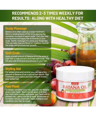 Raw Batana Oil Batana Cream For Hair Growth 120ml 100% Pure Natural Raw Batana Oil from Honduras Unrefined and Organic Hair Mask Prevent Hair Loss Promote Hair Thickness for Women & Men - Buy Online on GoSupps.com