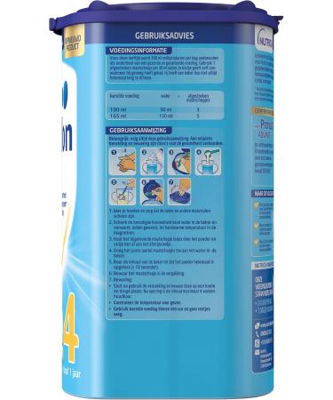 Nutrilon Dreumesmelk 4 B b nourrisson Vanille Formule 800G - Buy Online on GoSupps.com