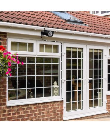 Sumind 4 Pack 10ft Micro USB Extension Cable Male to Female Extender - Compatible with Wireless Security Cameras - Includes Cable Clips (Black) - Buy Online on GoSupps.com