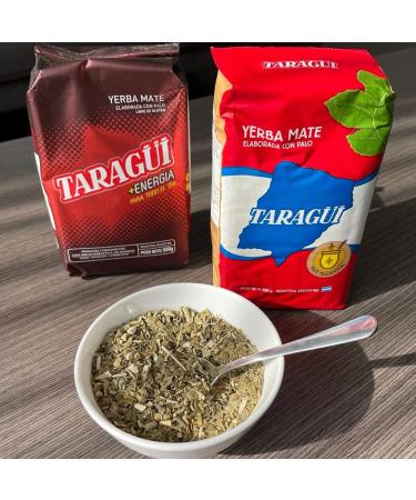 Taragui Yerba Mate Tea Energy 1.5 kg | Authentic Argentine Mate | Detox & Energy Drink | 12-Month Ripening - Buy Online on GoSupps.com