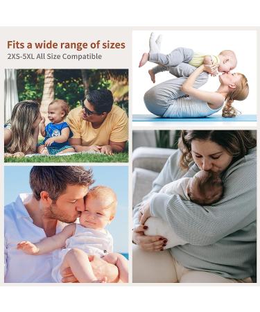 Baby Wraps Carrier | Breathable Hands-Free Sling for Newborn to Toddler | Adjustable Dark Grey Baby Carrier - Buy Online on GoSupps.com